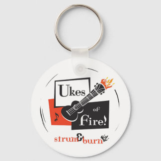 Llavero ¡Ukes! Keychain - blanco