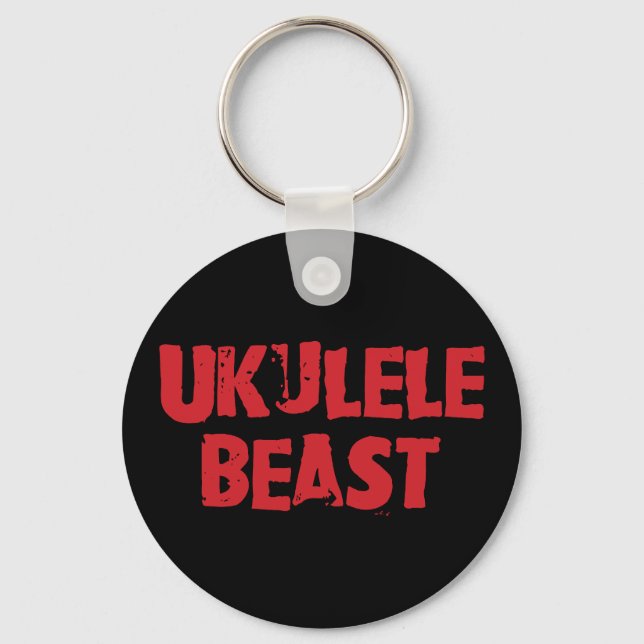 Llavero Ukulele Beast Keychain (Anverso)