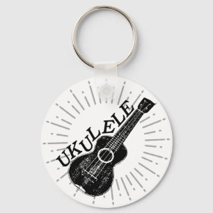 Llavero Ukulele Tecla De Texto E Imagen