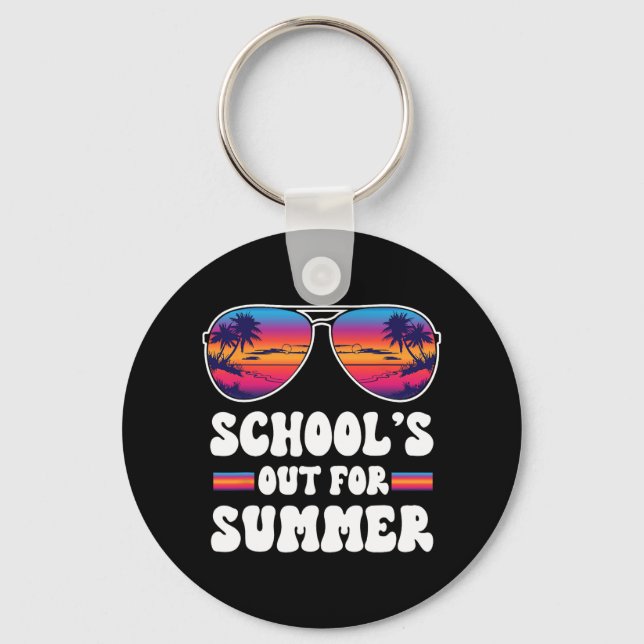 Llavero Último día de clases para profesores de verano G (Anverso)
