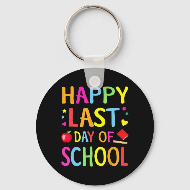 Llavero Último Día De Colegio Divertido Fin De Año Profeso (Anverso)