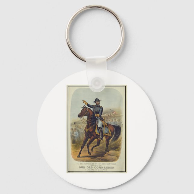 Llavero Ulysses S. Grant A Caballo (Anverso)