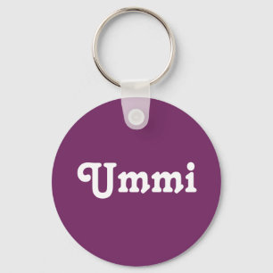 Llavero Ummi de la cadena de claves