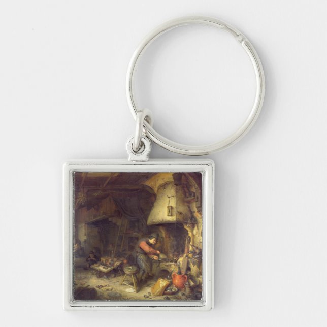 Llavero Un alquimista, 1611 (Frente)