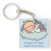 un ángel de descanso espera la llamada