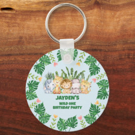 Llavero Un animal salvaje de una jungla