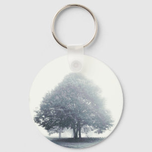 Llavero Un árbol en la niebla