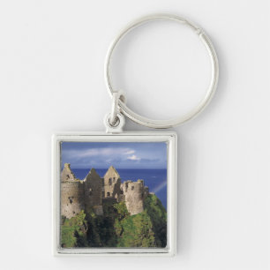 Llavero Un arcoíris golpea el castillo medieval de Dunluce