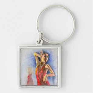 LLAVERO UN BAILARÍN 2 DEL FLAMENCO
