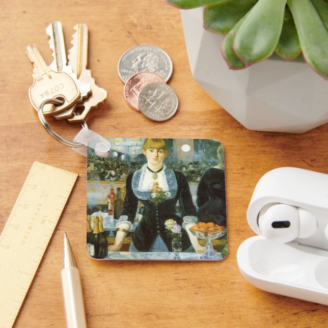 Llavero Un bar en el Folies Bergere de Edouard Manet (Escritorio )