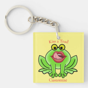 Llavero Un beso gracioso a una toad Thunder_Cove