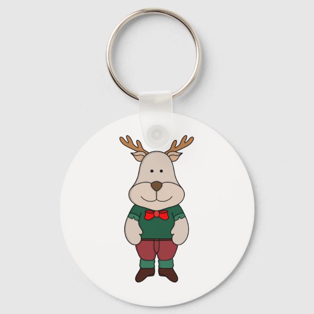 Llavero Un bonito ciervo (Anverso)