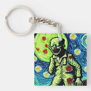 Llavero un brazo Zombie Starry Night