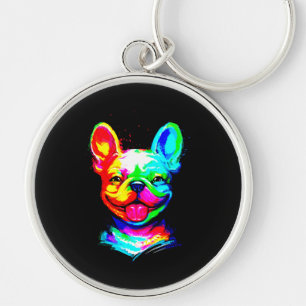 Llavero Un Bulldog francés realmente lindo para los amante