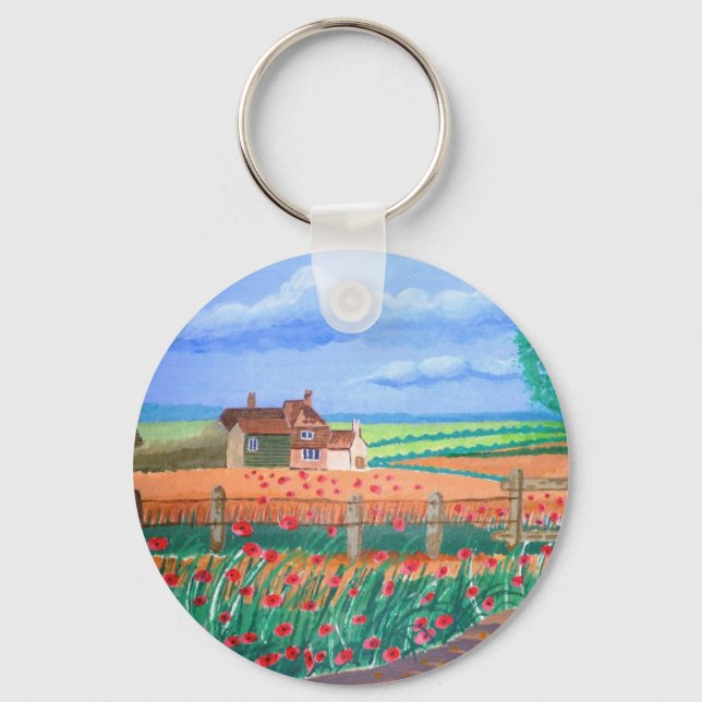 Llavero Un campo de adormidera (Anverso)
