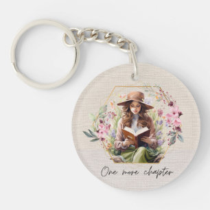 Llavero Un Capítulo Más Con El Nombre Texturado Fondo