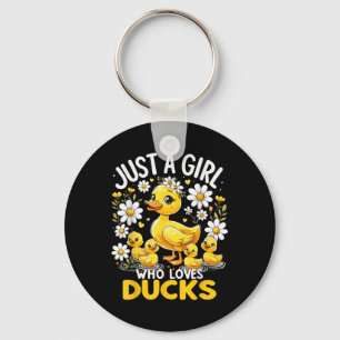 Llavero Un Chica al que le encantan los patos