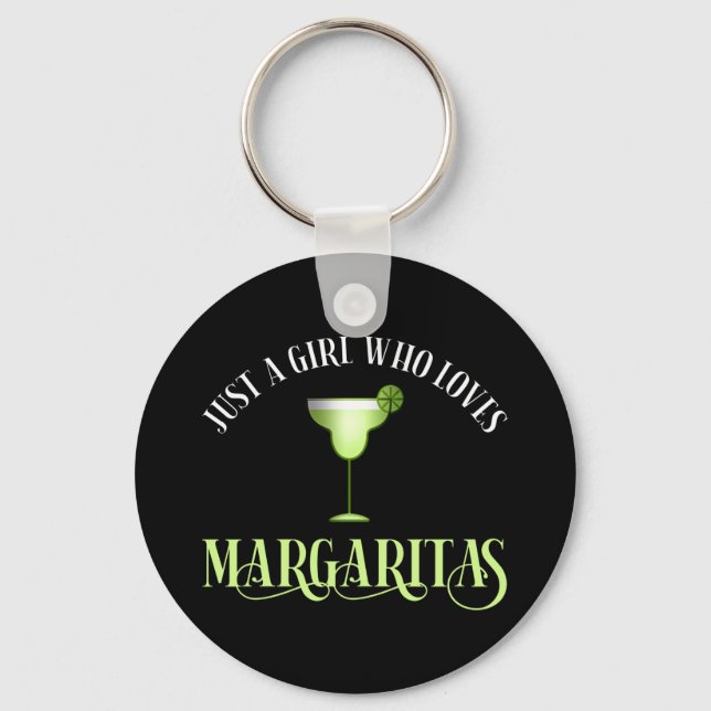 Llavero Un Chica que ama a Margaritas (Anverso)