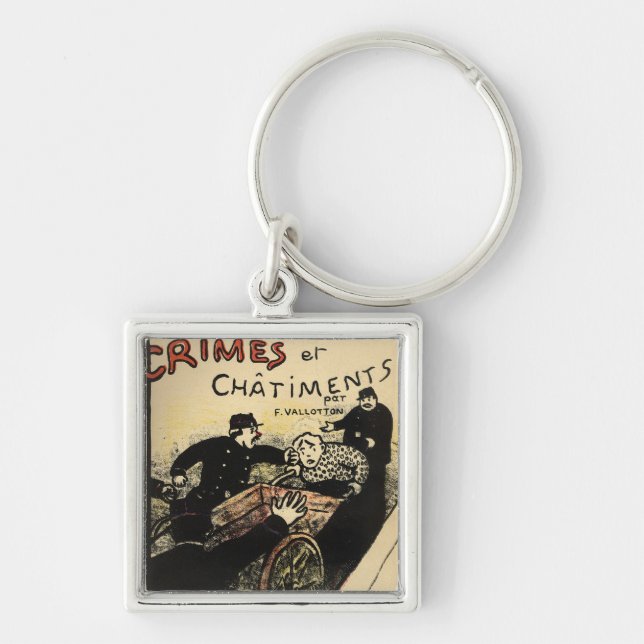 Llavero Un costermonger es asaltado por la policía (Frente)