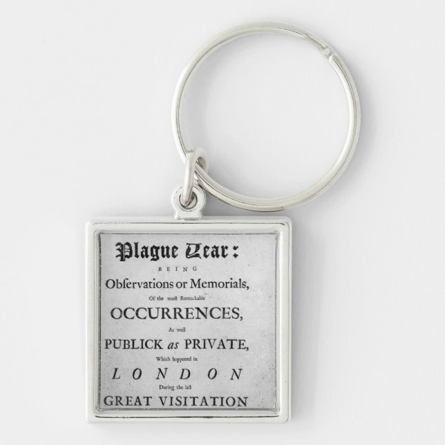 Llavero Un diario del año de la plaga, 1665 (Frente)