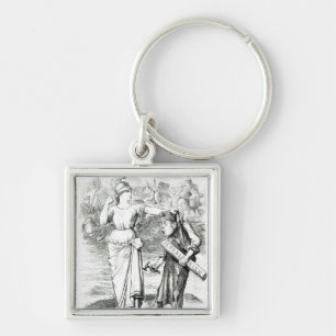 Llavero Un dibujo animado francés de Lesson', de "Punch