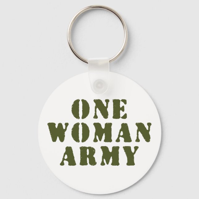 LLAVERO UN EJÉRCITO MUJER (Anverso)