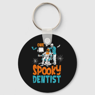 Llavero Un escrúpulo de Halloween dentario espeluznante