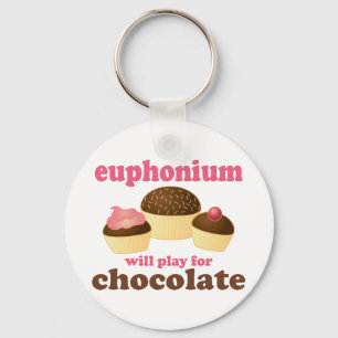 Llavero Un Euphonium Divertido Jugará Para El Chocolate