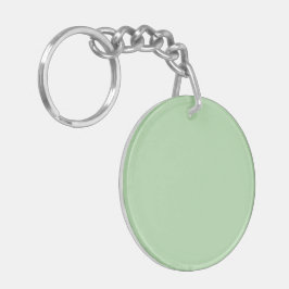 Llavero Un fondo verde pálido suave llena la imagen