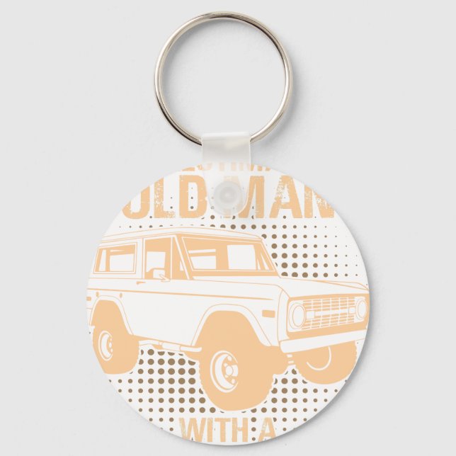 Llavero Un Ford Bronco viejo (Anverso)