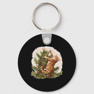 Llavero Un Gato Divertido Ama La Escalada Y El Costum Del 