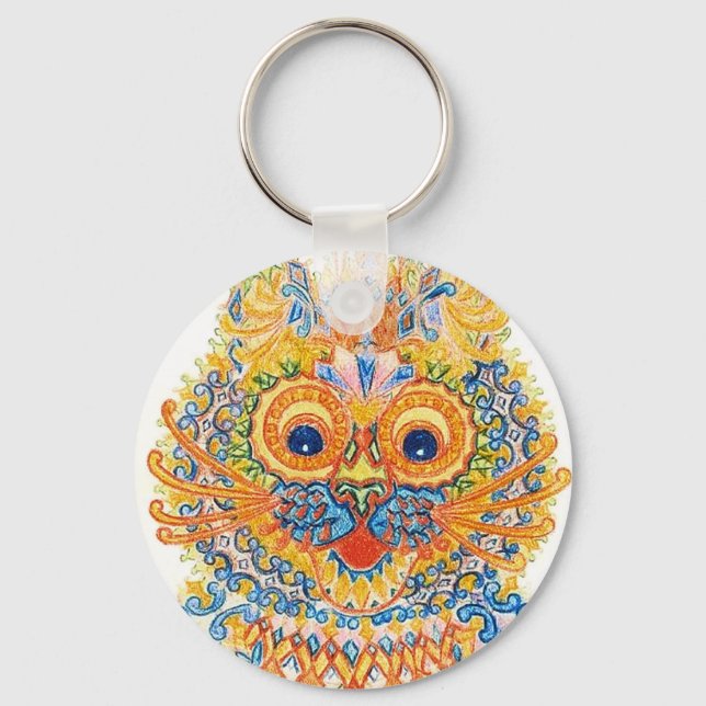 Llavero Un Gato Oído, Louis Wain (Anverso)