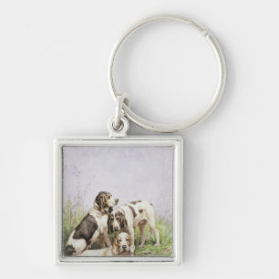 Llavero Un grupo de perros franceses