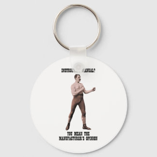 Llavero Un hombre genuino y excesivamente masculino