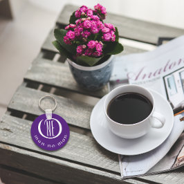 Llavero Un hombre, ningún hombre, cite púrpura