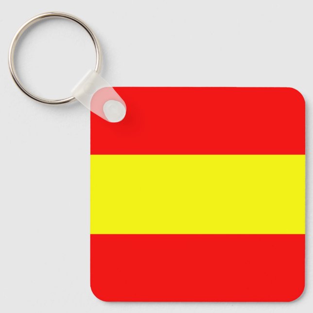 Llavero un indicador de número de alfabeto náutico marítim (Anverso)