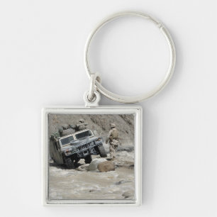 Llavero Un infante de marina de los E.E.U.U. que dirige el