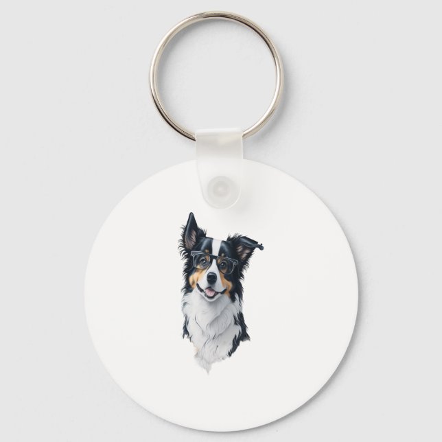 Llavero Un lindo perro en la frontera (Anverso)