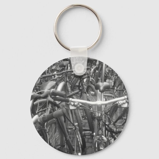 Llavero Un lío de bicicletas (Anverso)