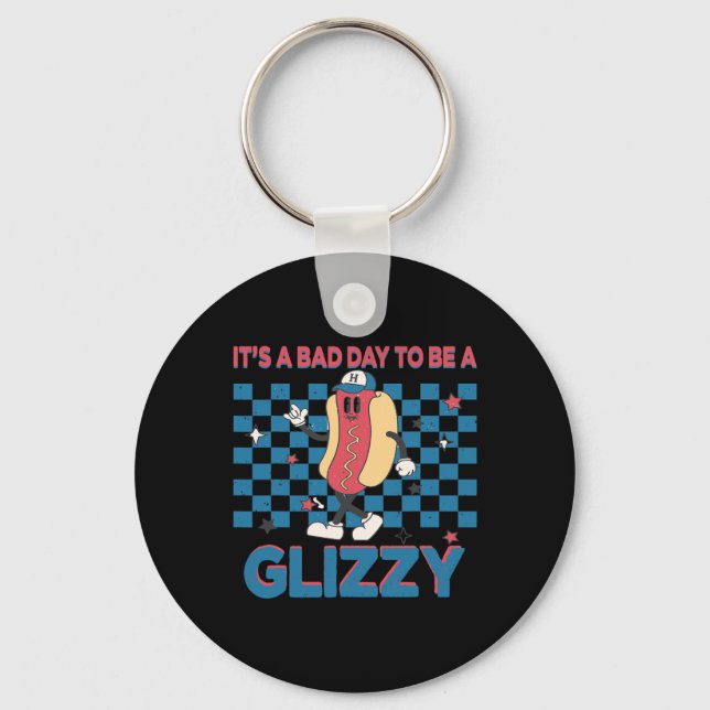 Llavero Un mal día para ser un Glizzy 4 de julio 1  (Anverso)