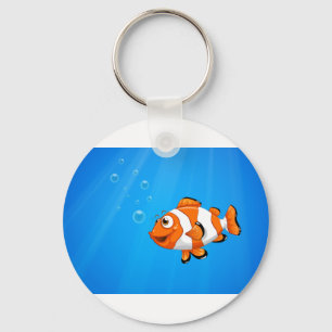 Llavero Un mar con un pescado del nemo