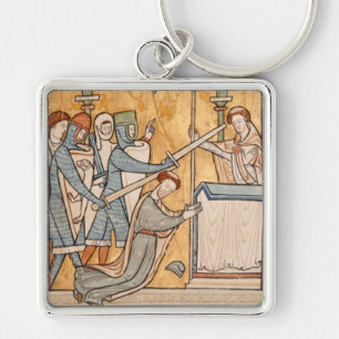 Llavero Un Martirio Temprano de St. Thomas Becket en el Ar