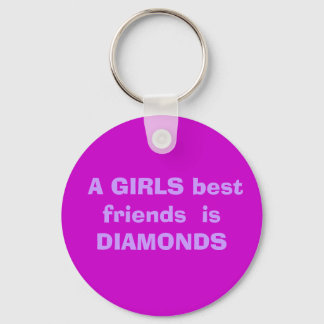 Llavero Un mejor amigo CHICA es DIAMONDS