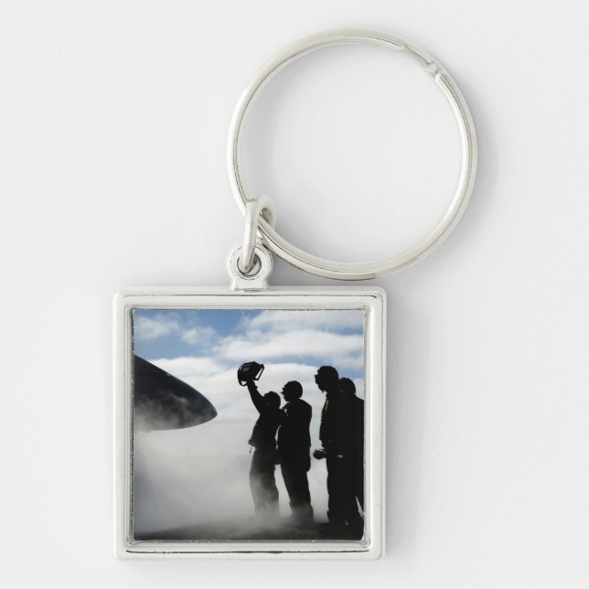 Llavero Un miembro de la tripulación de la cabina de vuelo (Frente)