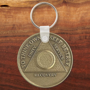 Llavero Un milagro sucedió FECHA PERSONALIZADA Ficha de AA