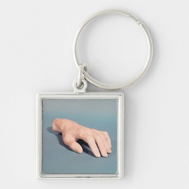 Llavero Un molde de la mano de Federico Chopin (Frente)