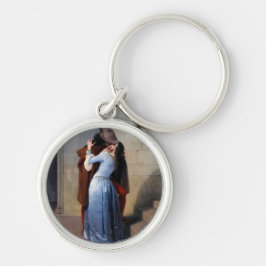 Llavero Un momento robado: Un beso a través de las épocas