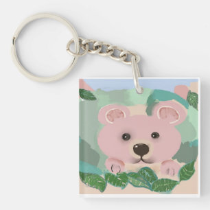 Llavero Un oso bebé