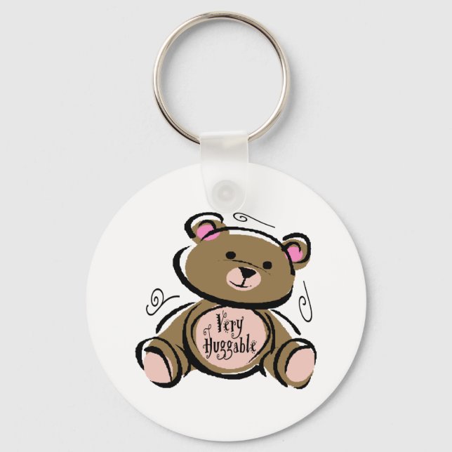Llavero Un Oso Teddy Muy Hugable (Anverso)