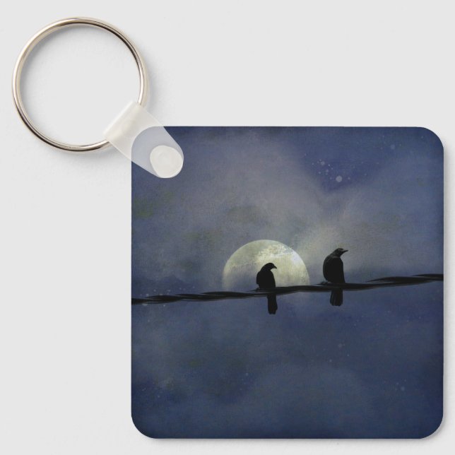 Llavero Un Par Celestial De Crows (Anverso)